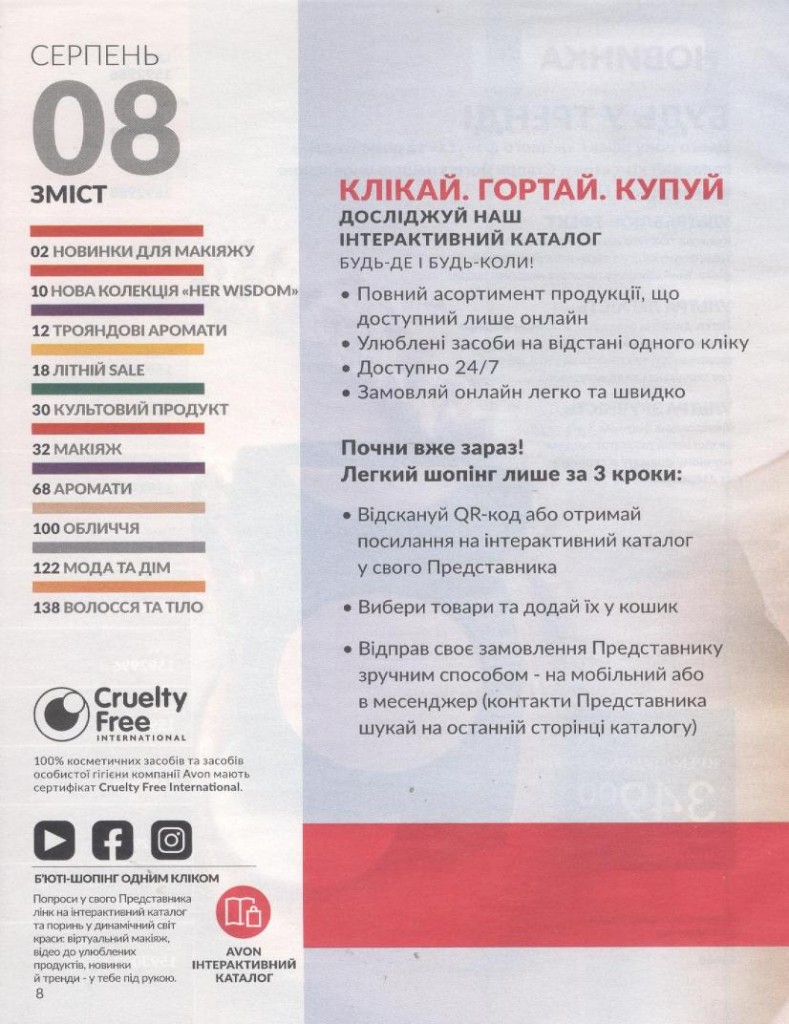 Каталог Эйвон